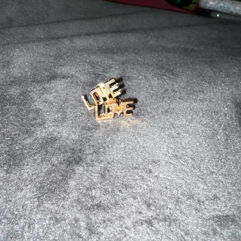 Stud LOVE earrings